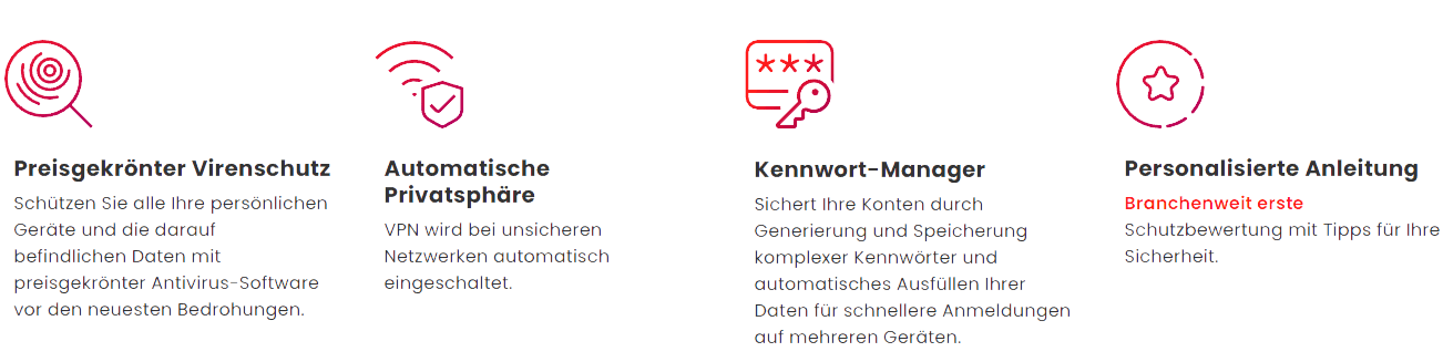 McAfee Total Protection Basic (1 Gerät / 1 Jahr)